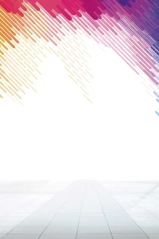 简约彩色线条背景高清