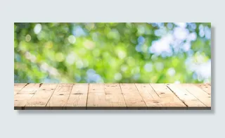 清新绿色木台高清