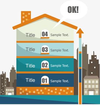 楼房样式递进关系图.免抠