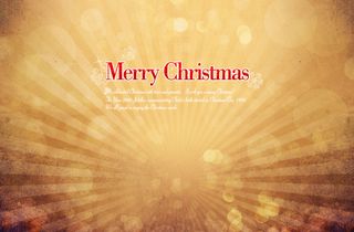 炫酷黄色圣诞背景图高清