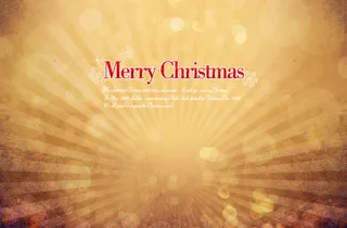 炫酷黄色圣诞背景图高清