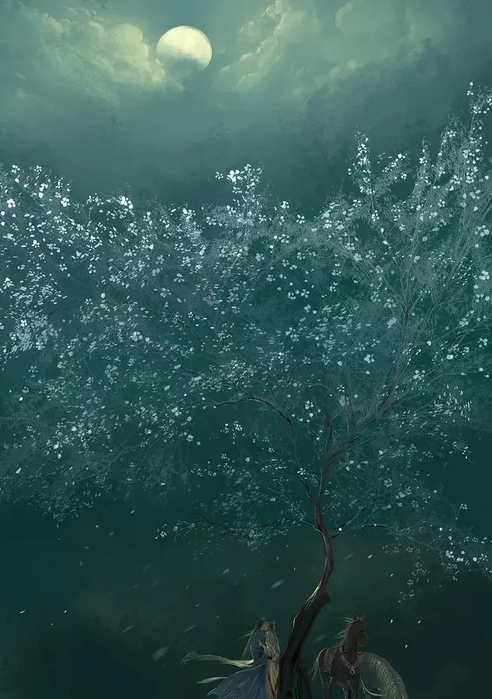 古风插画海报背景高清