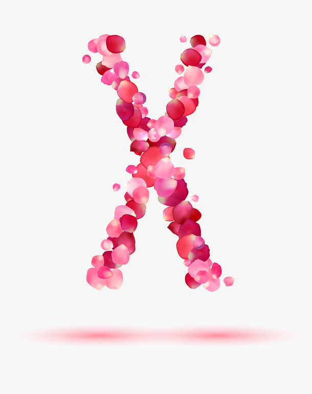 艺术字X字母免抠