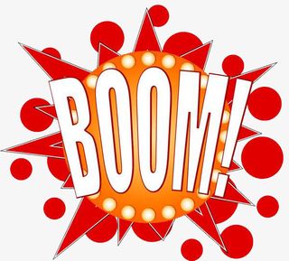 爆炸的颗粒物免抠