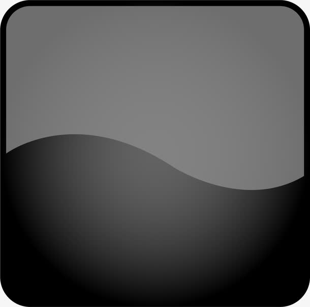 手绘黑色边框免抠