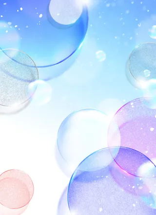 浪漫梦幻气泡背景高清
