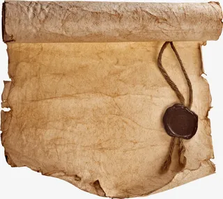 边框画轴图片免抠