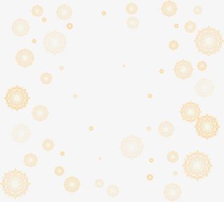 橙色清新花纹图案背景