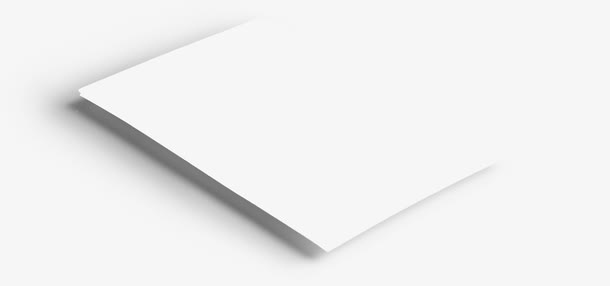 手绘白色纸张素材下载免抠