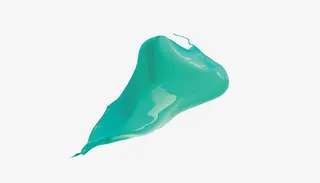 绿色液体颜料素材免抠