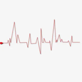 人体心电图免抠