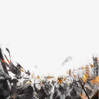 自信军队人物战争免抠