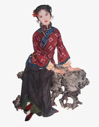 中国古代女子免抠
