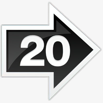 箭头序号20免抠