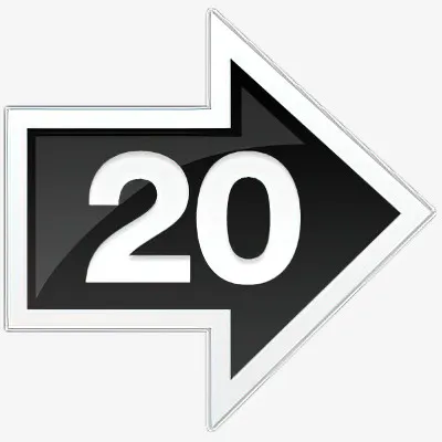 箭头序号20免抠