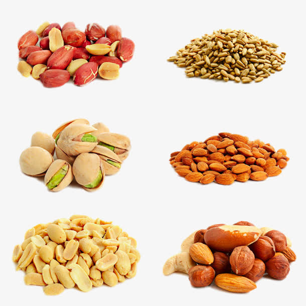 6种干果免抠