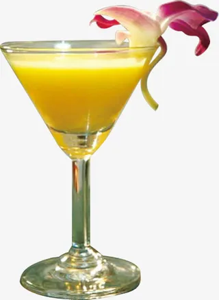 植物夏日饮品植物花朵免抠