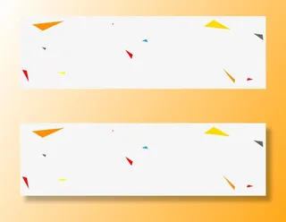 不规则的几何图形免抠漂浮几何图元素