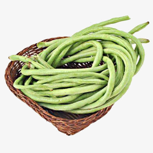 木框里的豆角免抠