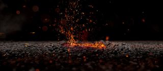 火焰背景banner装饰高清