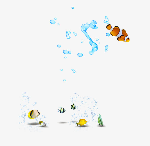 深海装饰鱼免抠