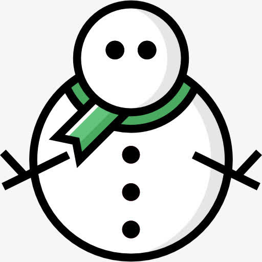 雪人图标免抠