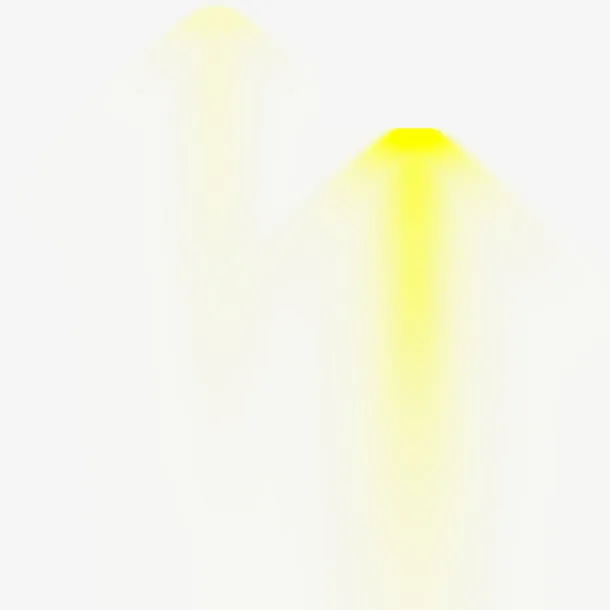 黄色灯光免抠