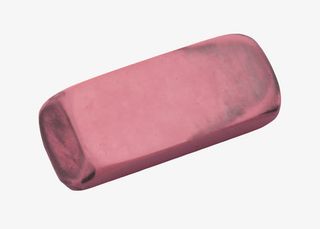 紫色学生用品橡皮擦橡胶制品实物免抠