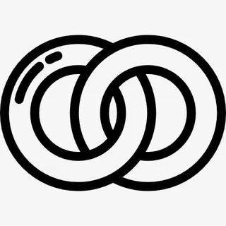 结婚戒指图标免抠