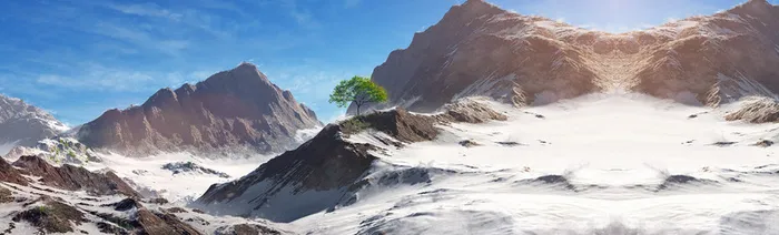 雪山背景高清