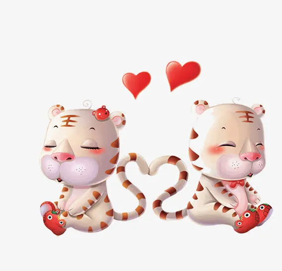 卡通老虎免抠