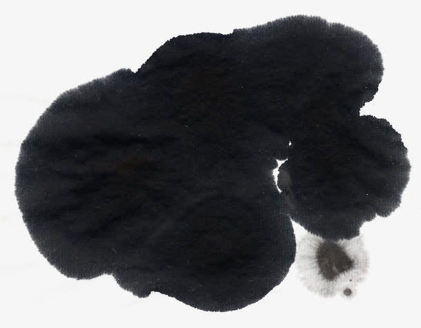 水墨线条素材水墨水印素材 中国免抠