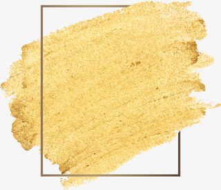 高端大气颜料涂抹装饰边框免抠