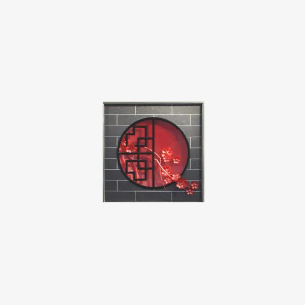 靓丽挂画免抠