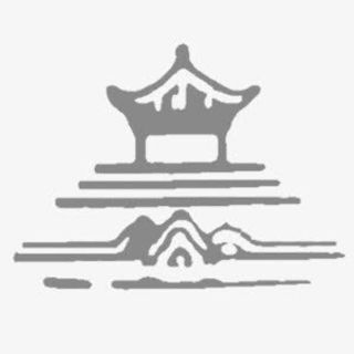 水墨复古中国风凉亭免抠