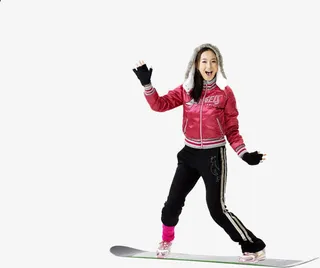 冬季滑雪浪漫情怀免抠