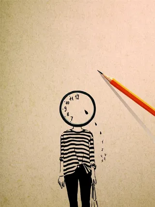 手绘卡通人物平铺背景高清