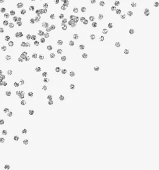 铂金色素材 钻石免抠