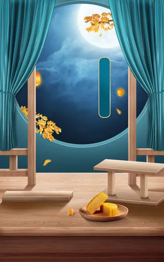 中国风 中秋海报高清