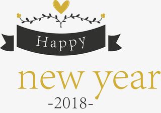 新年贺卡装饰团图案免抠