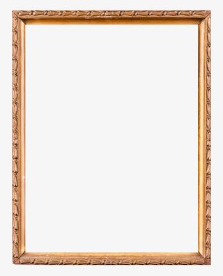 豪华欧式金色相框免抠