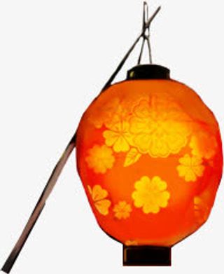手绘灯笼中国风免抠