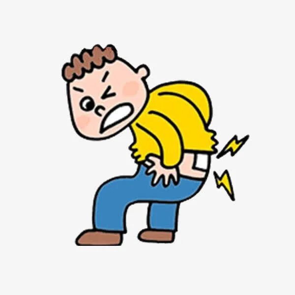 腰痛的男人免抠