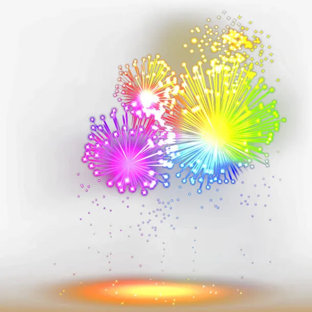 爆炸烟花免抠