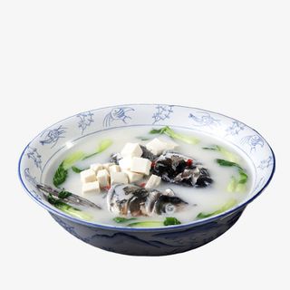 鲜美鱼头豆腐汤免抠