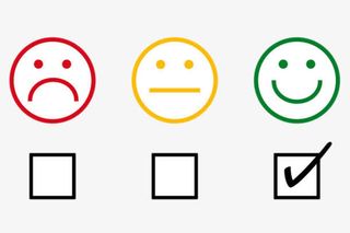 手绘笑脸黑色对勾免抠手绘/卡通卡通元素