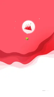 红色扁平H5背景高清