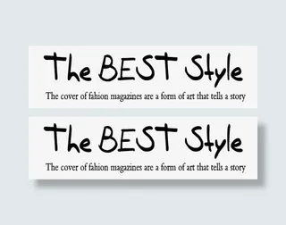 抽象字体字库免抠