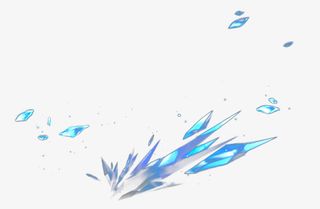 破碎的蓝色碎片手绘海报背景