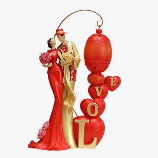 新婚庆小礼品台灯笼摆件免抠